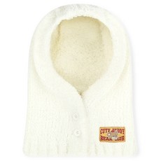 Milk Baby 嬰幼兒柔軟毛圈針織連帽斗篷