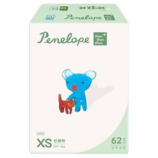 페넬로페 씬씬씬 플러스 밴드기저귀 공용, 1단계, 62매