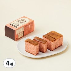 서울카스테라 딸기 카스테라 하프, 150g, 4개