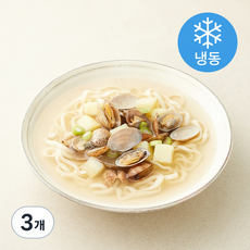 푸딩팩토리 푸딩프렙 바지락칼국수 (냉동), 540g, 3개
