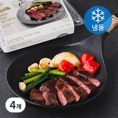 바른식 스테이크 하우스 블루베리 부채살 정통 스테이크 2인분, 320g, 4개