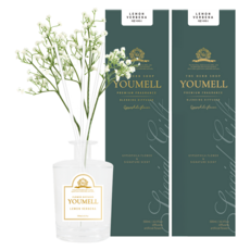 유멜 안개꽃 디퓨저, 레몬버베나, 500ml, 2개
