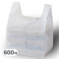 베로나 배달 음식용 무지봉투, 20L, 600개