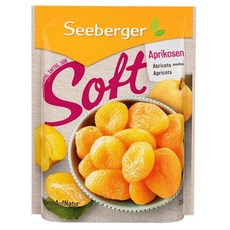德國 Seeberger 軟杏桃乾 獨家蒸氣保水活氧按摩技術 保留70%以上水分, 200g, 1包