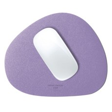 Greedy Farmers 皮革滑鼠墊, 1個, 薰衣草紫