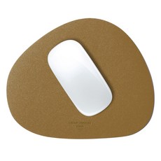 그리디파머스 가죽 마우스패드, 모로코카멜, 1개