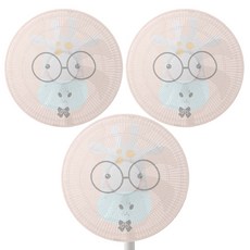 Clara 電風扇安全網 50cm, 長頸鹿, 3個