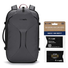 pacsafe 旅行防盜後揹包 EXP45 + RFID 防側錄卡套組