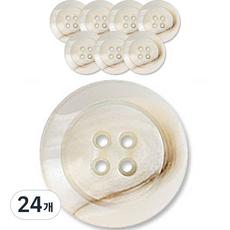 Button King 東大門鈕扣王 高級霧面大衣開襟衫鈕扣 18mm, Reno WT, 24個