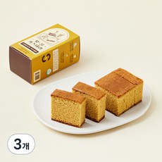 서울카스테라 브라운슈가 카스테라 하프, 150g, 3개