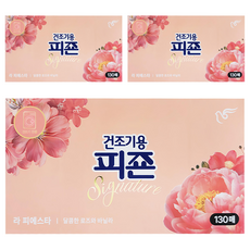 碧珍 香氛柔軟烘衣紙，130張，高濃縮花香精華，防靜電, 3盒