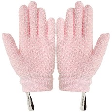 soso market 沐浴磨砂手套, 粉色, 1組, 1組
