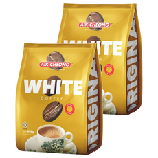 AIK CHEONG 益昌 經典三合一白咖啡 香濃無苦味 低溫烘焙 0脂肪酸, 38g, 12包, 2袋