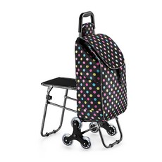 Momtool 三輪爬梯椅購物車, 圓點, 1個
