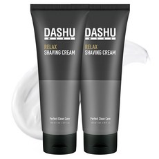男用溫和保濕刮鬍膏, 100ml, 2個