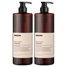 모레모 맥주 효모 샴푸, 1L, 2개
