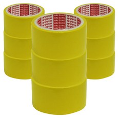혜성 칼라 마스킹테이프 노랑 48mm(폭) x 15M_3개입, 9개