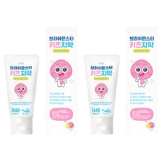 BRUSH MONSTER 兒童牙膏 薄荷香, 50g, 2個