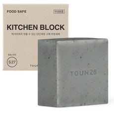 TOUN28 木炭燕麥洗碗皂 S27, 100g, 1個