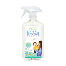 ECOS 嬰幼兒天然織物去漬液 深層清潔奶漬油垢髒污, 500ml, 1瓶