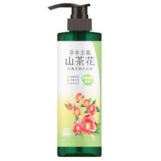 美吾髮 草本主義 山茶花滋養柔潤沐浴露, 540ml, 1瓶