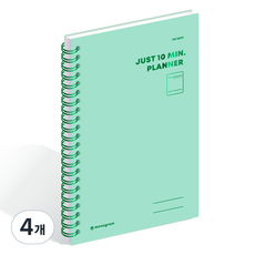MONOGRAM Just 10分鐘計畫本 100DAYS MG-0011, MELODIE GREEN, 4個