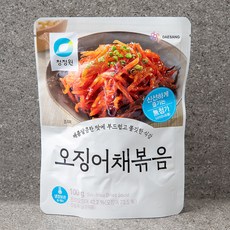 청정원 오징어채볶음, 100g, 1개