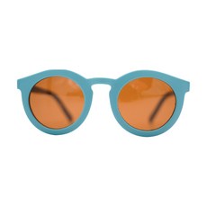 GRECH&CO. 偏光太陽眼鏡 抗UV400 歐盟CE認證, 海水藍, 嬰兒款 0-2歲