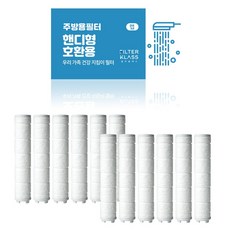 FILTER KLASS I-SU廚房手持型替換用濾芯 獨立包裝, 除鏽濾心, 12個