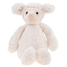 jELLYCAT Bashful Lamb羊咩咩玩偶 M, 混色, 1個