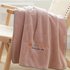 泰坦成人用海灘巾 140 x 70 cm, 1個, 粉紅星星