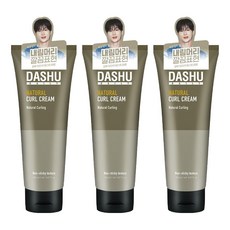 다슈 데일리 내추럴 컬 크림, 150ml, 3개