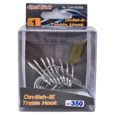 鬼刃 Devilish-IE Treble Hook 三叉鉤, 8支, 1盒
