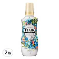 Kao 花王 FLAIR Fragrance 超濃縮衣物柔軟精 12小時長效清香 540ml 柔軟蓬鬆舒適, 2瓶