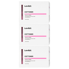 LAVIKIT Cottoner 嬰兒麝香香氛乾式衣物柔軟精, 40片, 3個