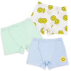 Maykids 笑臉印花兒童內褲 3件組