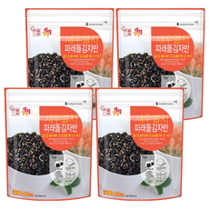 韓味不二 海苔酥 (蝦子&鯷魚口味), 45g, 4包