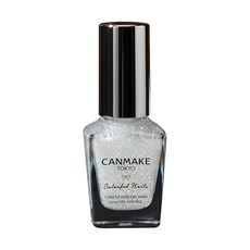 CANMAKE 新晶燦指甲油, 8ml, N24 透明炫彩, 1瓶