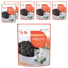 韓味不二 海苔酥 (蝦子&鯷魚口味), 45g, 6包