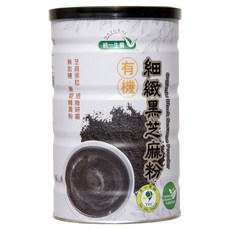 統一生機 有機細緻黑芝麻粉, 350g, 1罐