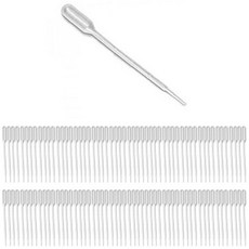 OON 透明塑膠一次性滴管, 1ml, 300個