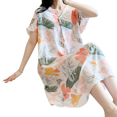 NEW FORCE 知性美V領清新居家長裙 500g