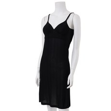 링클파인 인견 캡 롱슬립