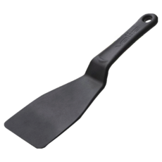 Valira 薇拉 不沾鍋專用鍋鏟 人體工學手柄設計 一體成型無接縫 前端薄好切分 面積大更方便鏟起食物, 黑色, 1支