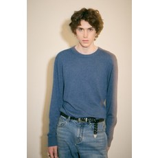 파렌하이트 캐시미어 혼방 라운드 무지 롱 슬리브 니트 FFUCX8801