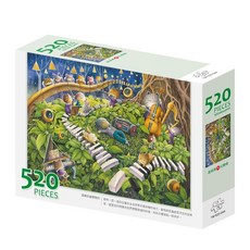 TAIWANG 台旺文創 森林裡的交響曲 拼圖 520片, 1盒