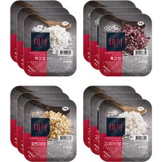 The Mi Shik 即食白飯 3入+黑米飯 3入+糙米白飯 3入+越光米飯 3入, 2.25kg, 1組