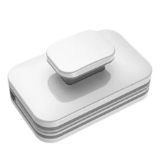 磁性雙面玻璃擦窗器, 強勁吸附, 儲水海綿設計, 1個