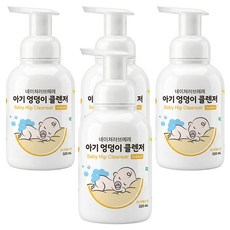 네이쳐러브메레 아기 엉덩이 클렌저 만다린망고향, 320ml, 4개