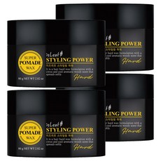 isLeaf 韓國 硬髮泥 強力塑型, 4個, 80g